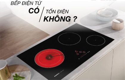 Sử dụng bếp điện từ có tốn điện không?