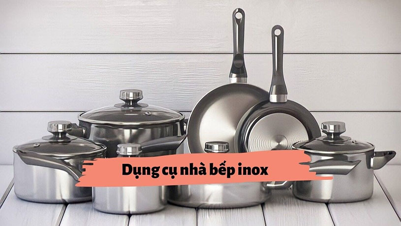 nồi inox có vẻ đẹp sáng bóng